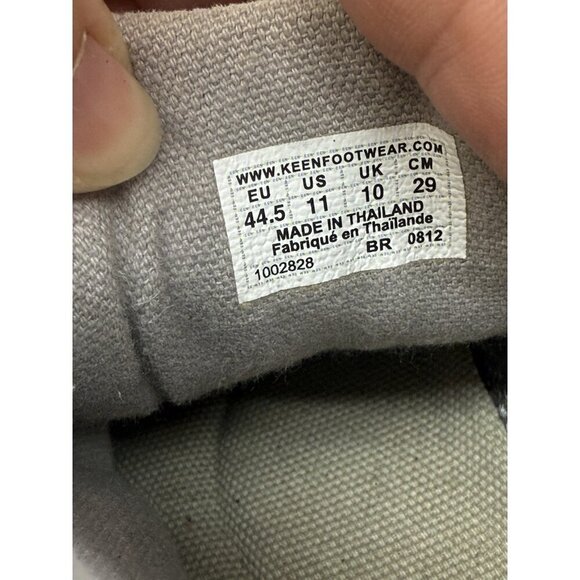 Keen Timmons Chukka Boots Men's Sz 11 Black Soft Leather Lace Up Moc Toe 1002828 - Picture 8 of 9